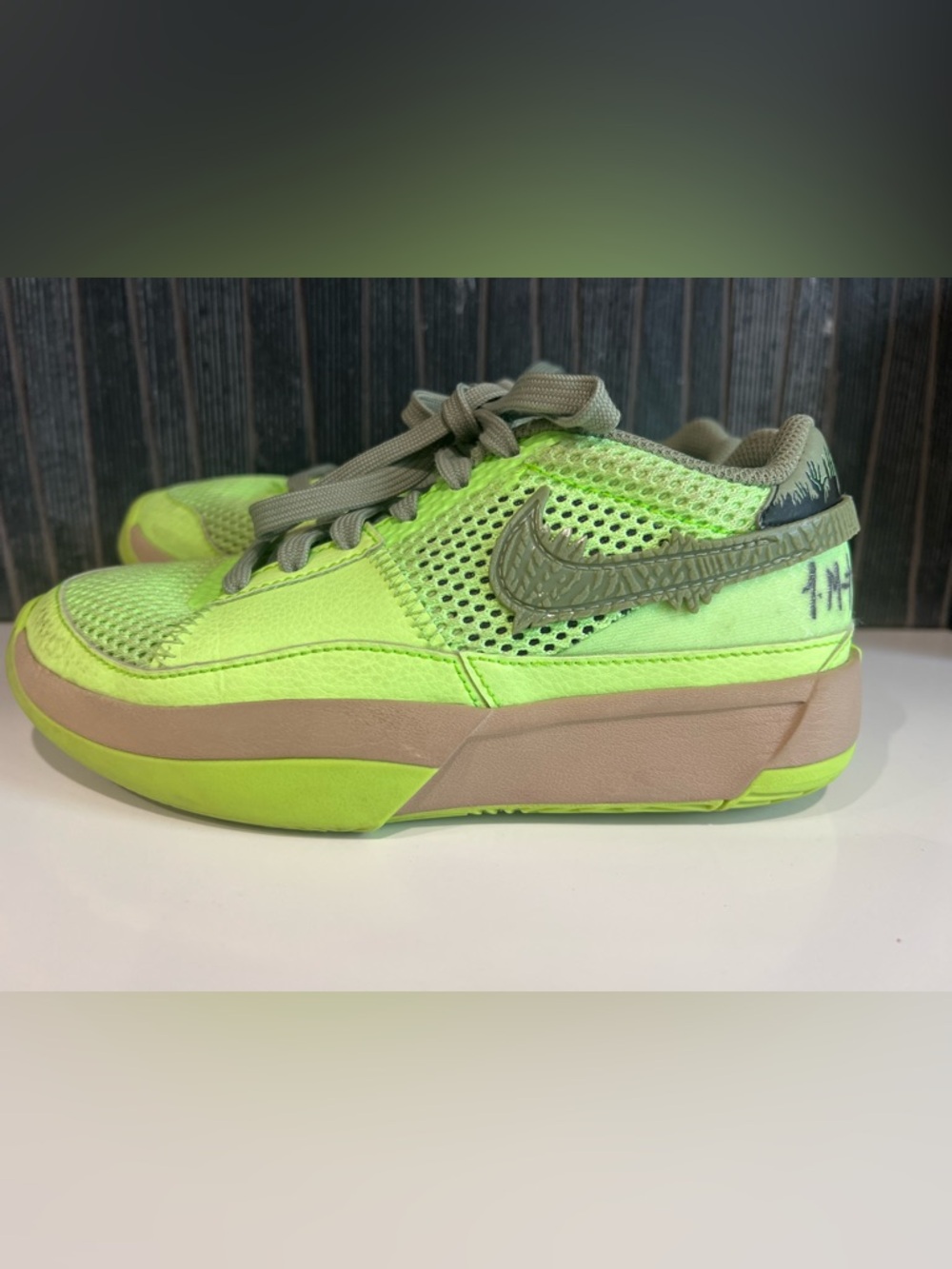 Nike JA1 Halloween Zombie Sneaker-Kids 1.5